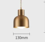 AuroraNord Gold-Plated Nordic Pendant Lamp