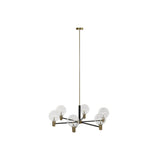 Alexandra Meti - METAL GLASS CEILING LAMP 83X83X128 BLACK BALLS