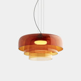 Modern Norwegian Glass Pendant Lamp