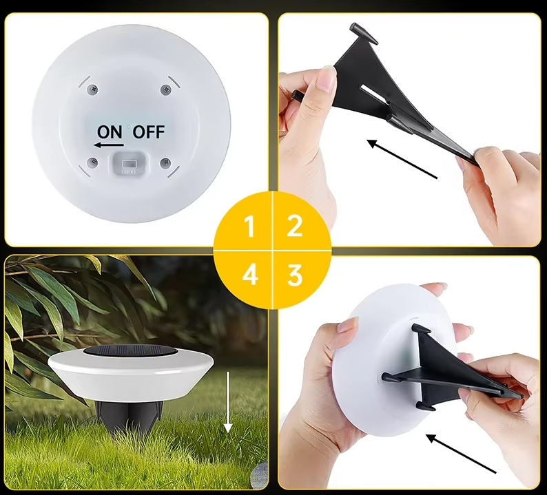 SOLAR360 Buiten LED Vloerlampen - vloerlampen - in de kamer