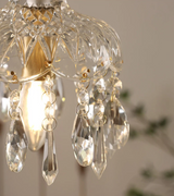 French Retro Glass Pendant Lamp