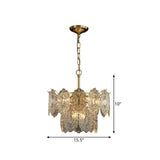 Luxury Crystal Chandelier – Elegant Design with Gold Finish
