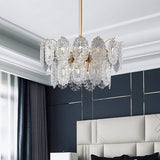 Luxury Crystal Chandelier – Elegant Design with Gold Finish