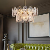 Luxury Crystal Chandelier – Elegant Design with Gold Finish