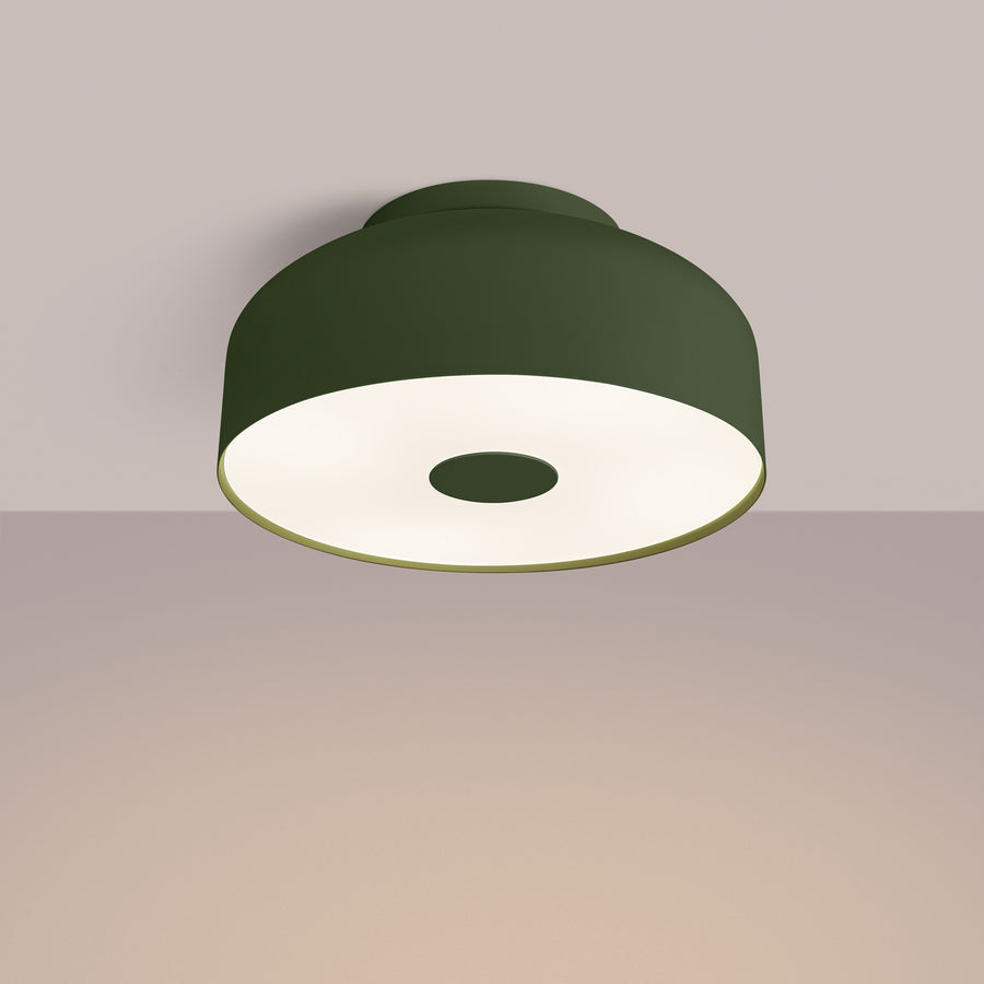 Ceiling lamp OMIQ olive green