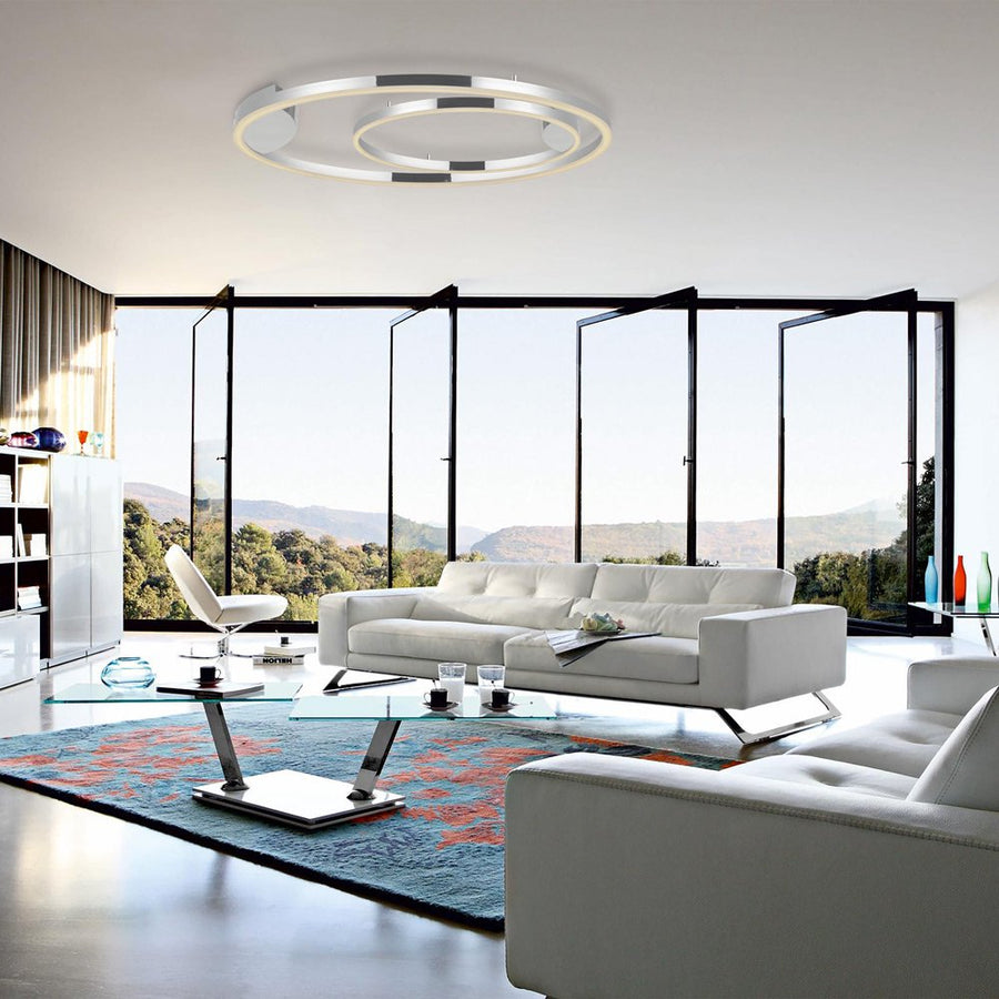 Skapetze - S.LUCE LED Ring 100 Wall & Ceiling Dimmable Chrome