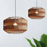 Luxurious Hanging Lamp Made of Bamboo