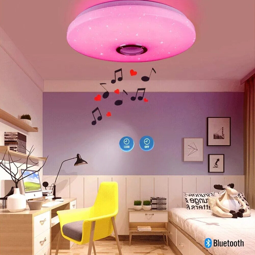 Plafondlamp Met Speaker - plafondlamp