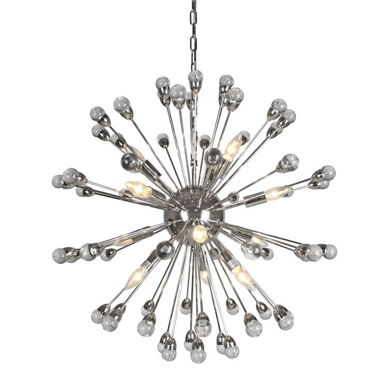 Hazenkamp Furnitures - Ceiling Lamp Acrylic Ball Silver