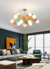 NatureGlow Colorful Branch Chandelier