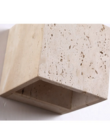 StoneBloc Outdoor Wall Lamp – Natural Stone Look Wall Lamp for Garden, Hallway & Bathroom