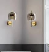 LumiVerre – Elegant Glass Wall Lamp