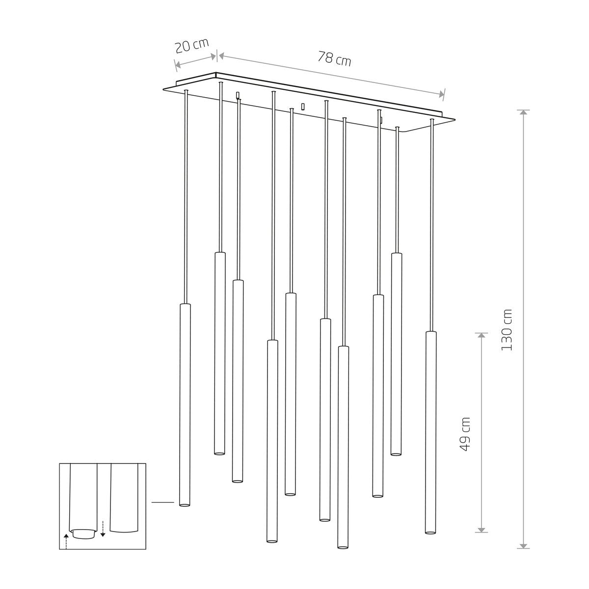 Huber Meubels - Laser X Wit - hanglampen - sfeerbeeld
