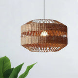 Luxurious Hanging Lamp Made of Bamboo