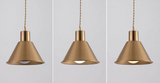 AuroraNord Gold-Plated Nordic Pendant Lamp