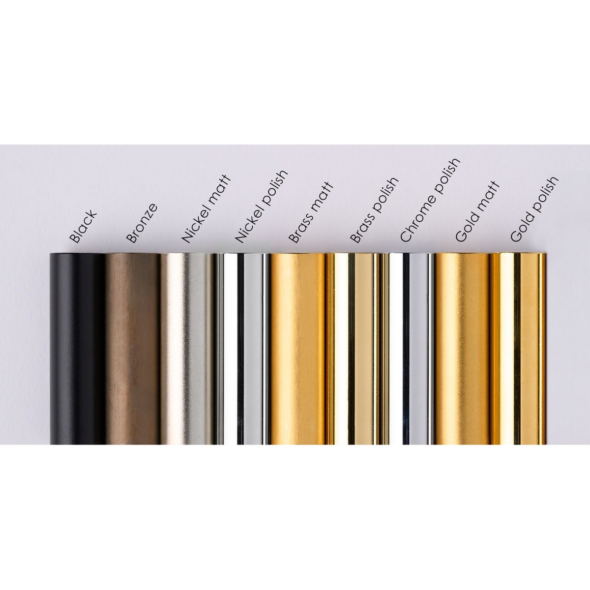 Betec Leuchten Manufactur - Maximus vloerlamp DuoLED van messing, beugeltype 300mm - wandlampen - sfeerbeeld