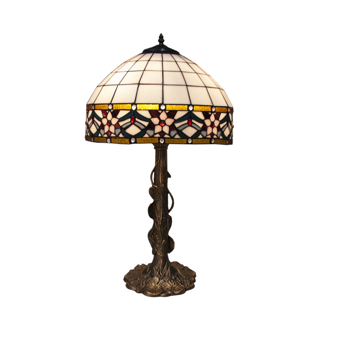Alexandra Lighting - With Forma Table Lamp Tiffany Lampshade Diameter 40 cm Museum Series