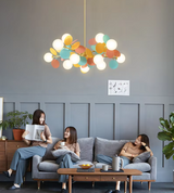 NatureGlow Colorful Branch Chandelier