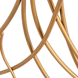 Alexandra Style - Gold Metal Wall Unit Boom _97X109X3cm