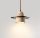 ZenAura Japanese Wabi-Sabi LED Pendant Lamp