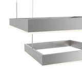 Alexandra Thai - Ceiling lamp 60X60X120 Silver Metal