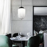 Vintage Milk Glass Pendant Lamp