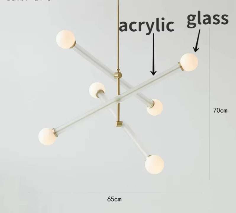 ArtGlow Modern Colorful Chandelier