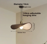 ZenAura Wabi-Sabi Straw Hat Pendant Lamp