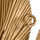 Alexandra Style - Gold Metal Wall Unit Boom _97X109X3cm