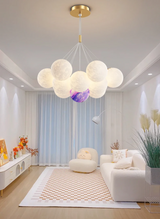 DreamGlow Kids Chandelier – Modern 3D Print Children's Room Pendant Lamp