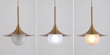 AuroraNord Gold-Plated Nordic Pendant Lamp