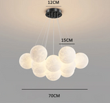 DreamGlow Kids Chandelier – Modern 3D Print Children's Room Pendant Lamp