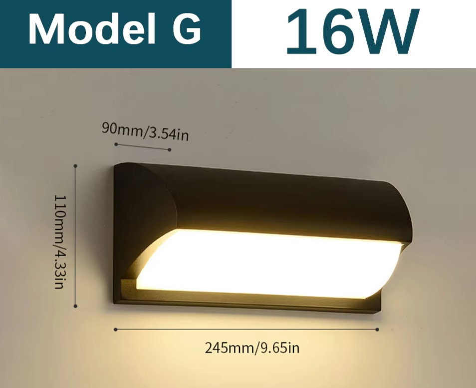 SENSOLUX Radar Sensor LED Wall Lamp