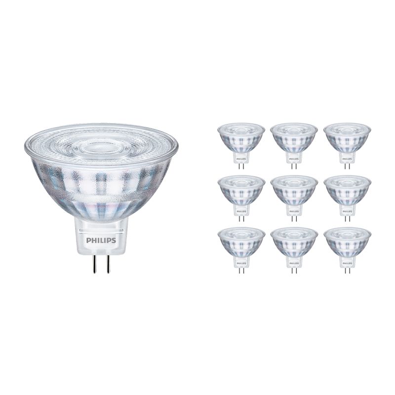 Value pack 10x Philips Corepro LEDspot GU5.3 MR16 2.9W 230lm 36D - 827 Very Warm White | Replaces 20W