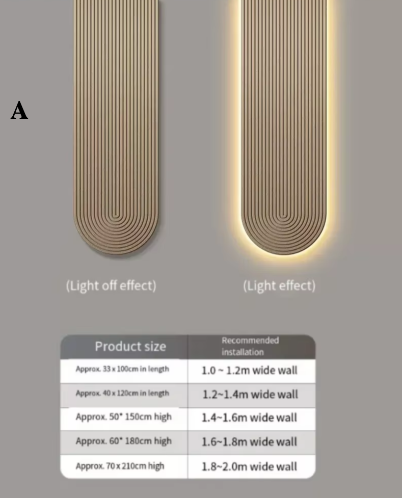 LUMINAARC Minimalist LED Wall Lamp