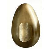 Alexandra Home - Antique Gold Metal Wall Sign Device 31X16X42Cm