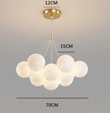 DreamGlow Kids Chandelier – Modern 3D Print Children's Room Pendant Lamp
