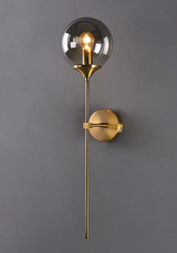 LumoNord Glass Globe LED Wall Lamp