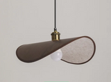 ZenAura Wabi-Sabi Straw Hat Pendant Lamp