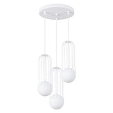 Lightinup Srl - White Brina 3P Pendant Lamp