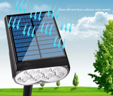 SOLARFORCE 7LED Adjustable Solar Spotlight