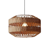 Luxurious Hanging Lamp Made of Bamboo