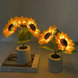 Sparkling Sunflower Table Lamp