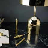 Elegant table lamp with warm light