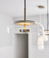 Modern Solara Pendant Lamp Made of Glass