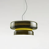 Luxurious Bohemian Pendant Lamp Made of Blown Glass