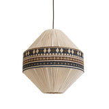 Woven Bohemian Fringe Pendant Lamp