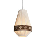 Woven Bohemian Fringe Pendant Lamp