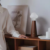 Cloudlet Wooden Table Lamp for Bedroom or Living Room