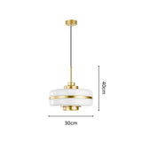 Scandinavian Luxury Glass Pendant Lamp